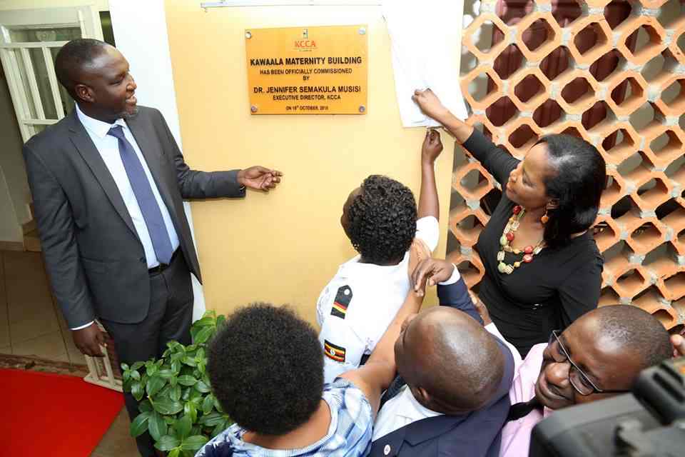Jennifer Musisi launches Kawaala Maternity Ward