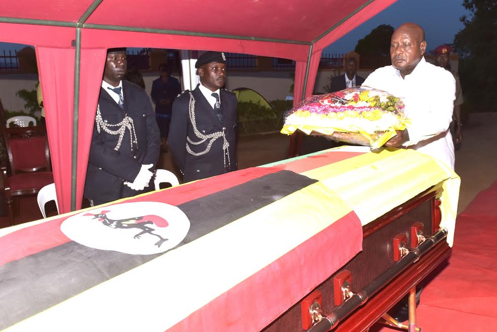 PHOTOS: Museveni Mourns Moroto Woman MP Logiel Anne