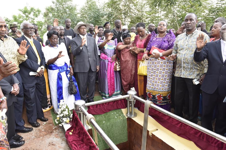 Grief as Museveni War Colleague Maumbe Mukhwana is Laid to Rest