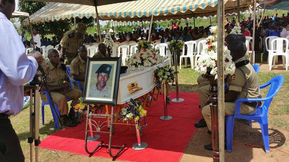 PHOTOS: Grief as Kaweesi Body Guard Erau is Laid to Rest