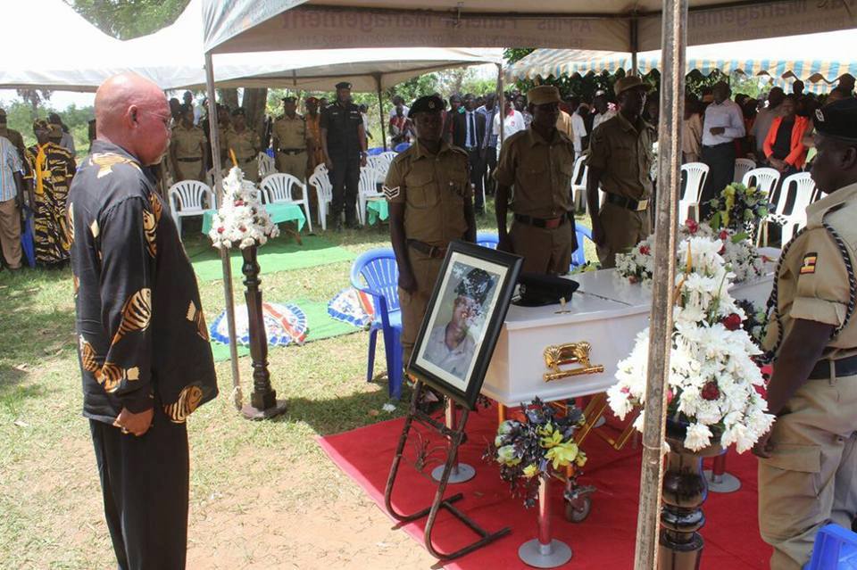 PHOTOS Grief as Kaweesi Body Guard Erau is Laid to Rest 