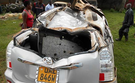 Tourist Dies in Mpigi Accident, Seven Injured