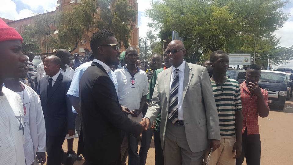 PHOTOS: Bobi Wine Joins Mourners at Kaweesi Requiem Mass