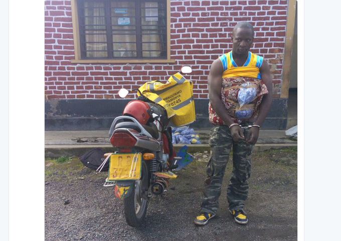 Rwanda: Motorcyclist Arrested With Drugs Concealed On His Body