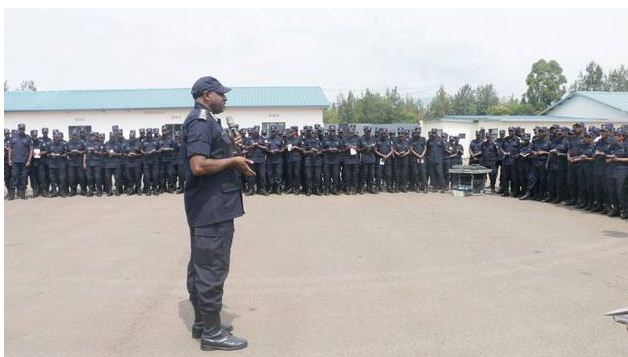 Rwanda IGP Gasana Challenges Officers on Professionalism