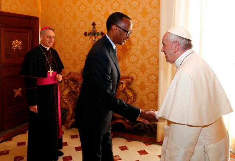 Pope begs forgiveness for church role in Rwanda genocide