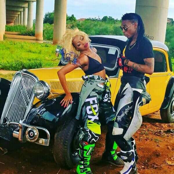 PHOTOS: Behind the Scenes as Sheebah, Solidstar Shoot “Nkwatako Remix” Video