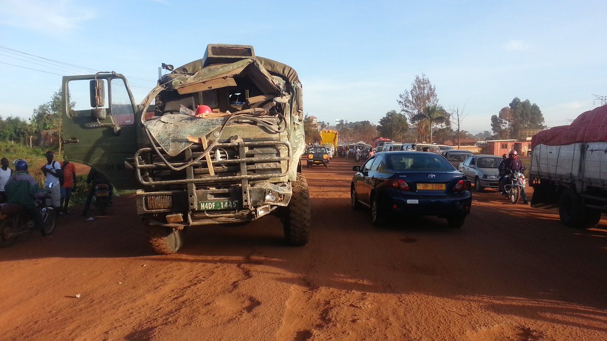 UPDF Truck Kills One in Nansana Accident