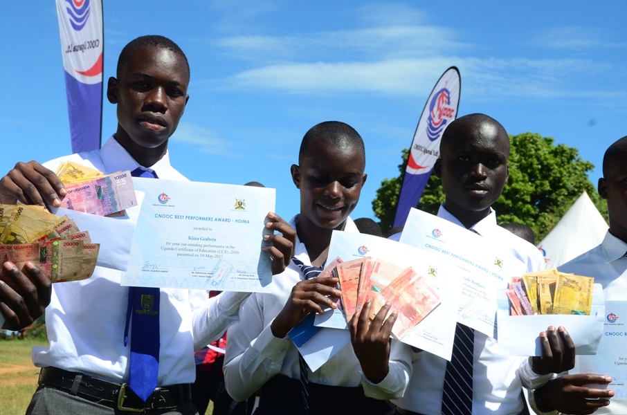 CNOOC Uganda Rewards Best performing Students in Hoima With Shs 28M