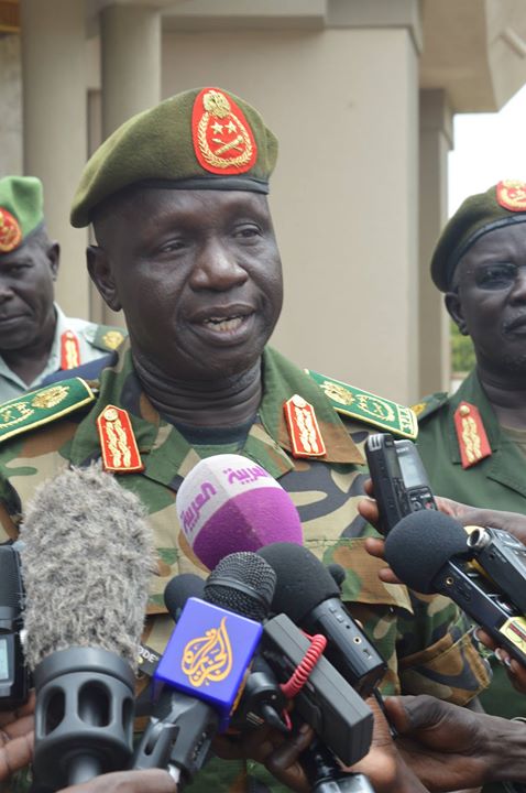 New Army Chief Ajongo: We will Try to Pacify South Sudan