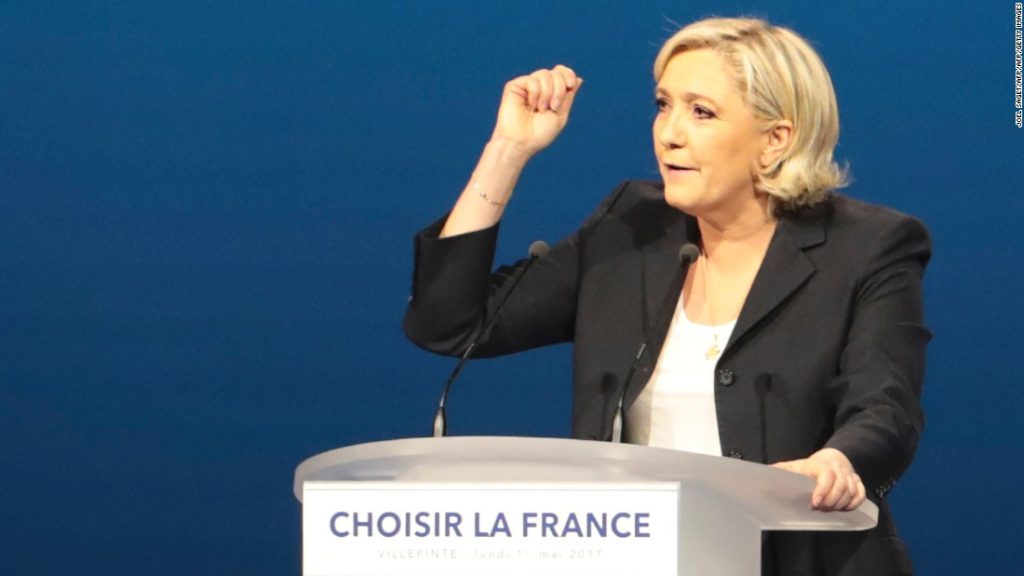 French Presidential Candidate Le Pen Accused Of Plagiarising Speech ...