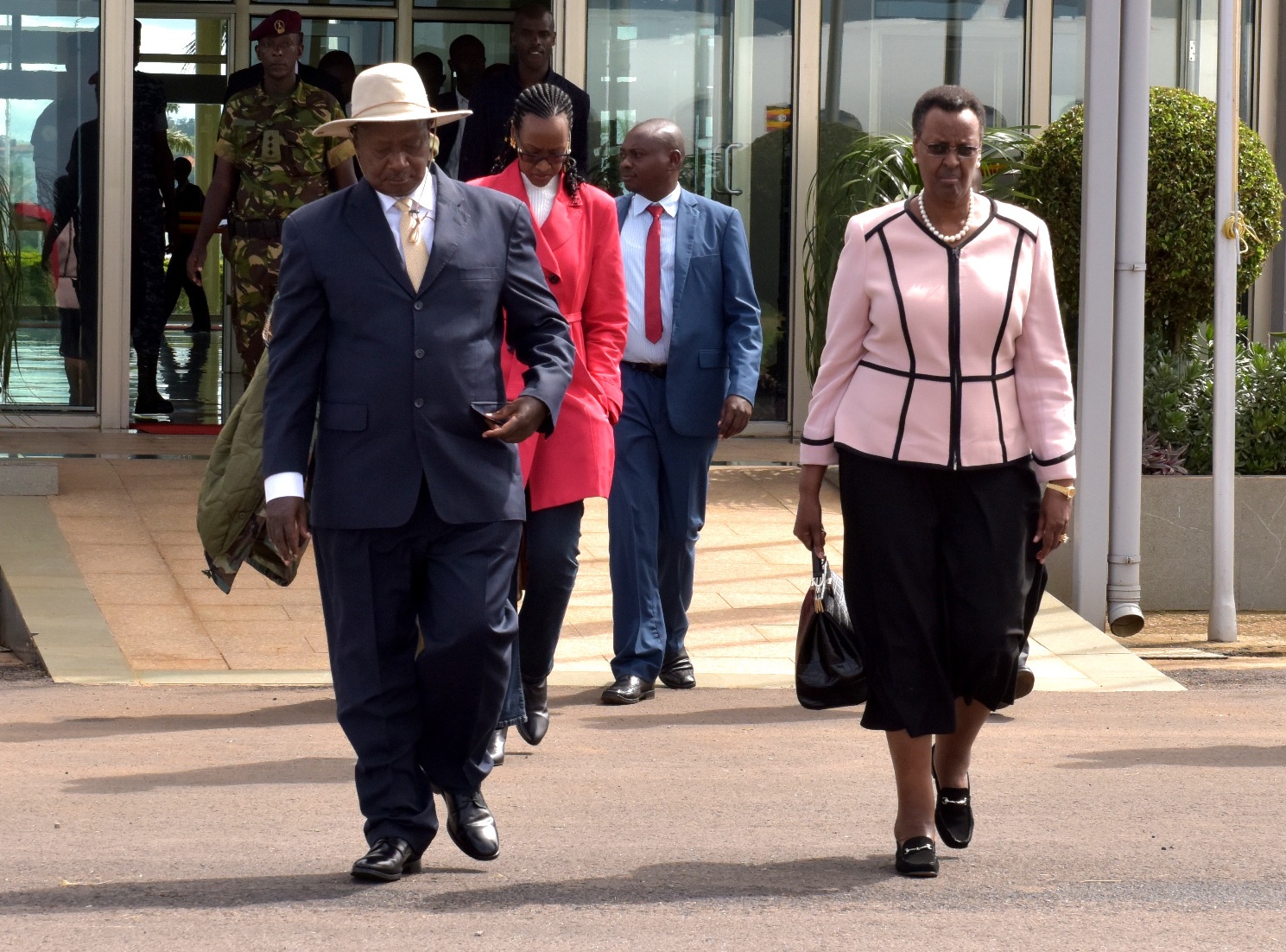President Museveni Leaves for London Somali Conference
