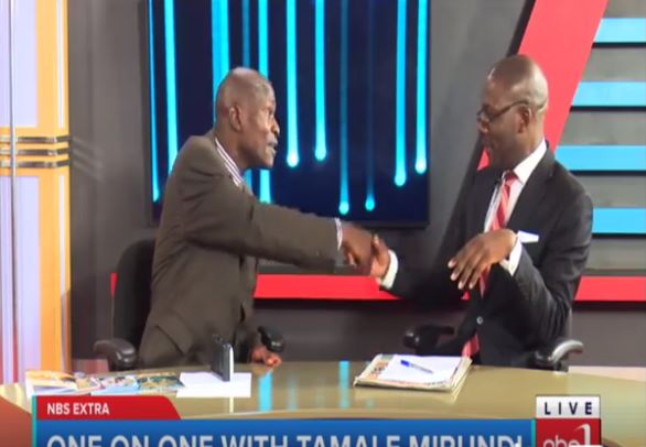 VIDEO: Tamale Mirundi Apologizes to NBS TV’s Muyanga as Talk Show Airs Again