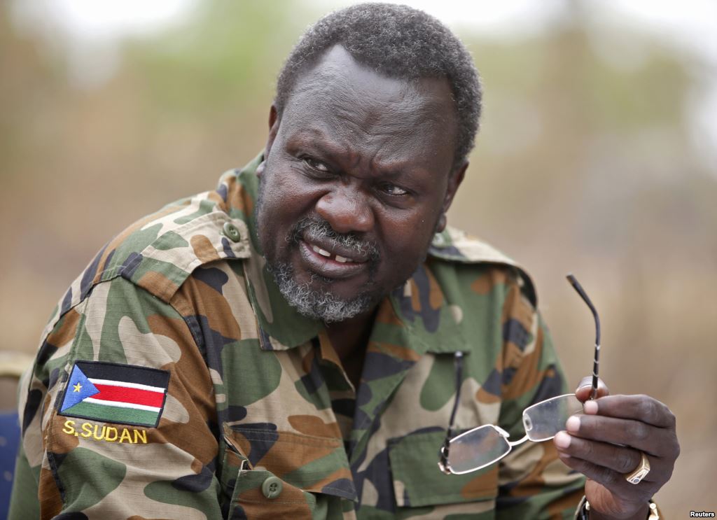 Machar Speaks Out on Peace Agreement Between SPLA-IO Splinter Faction and Government