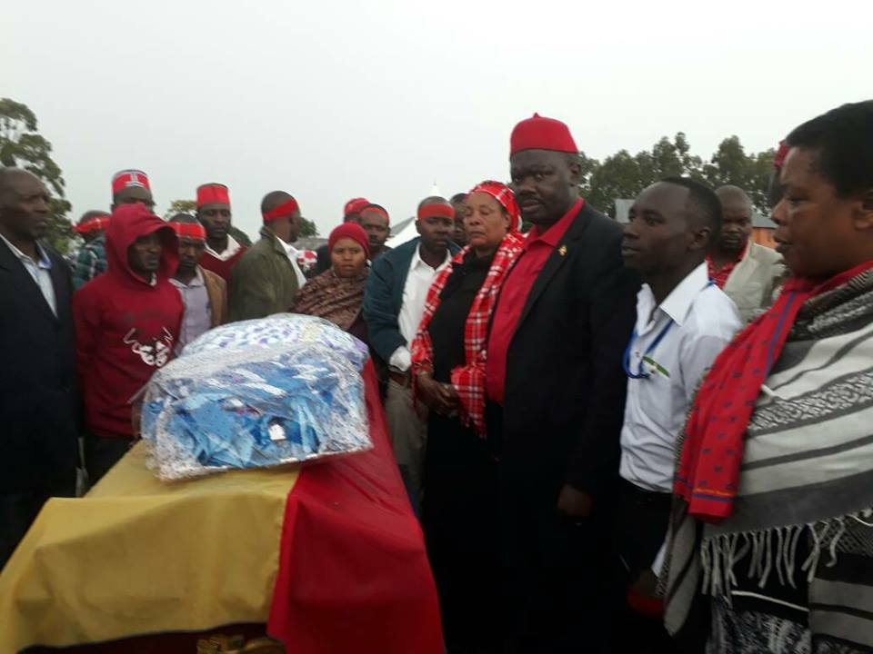PHOTOS: Killed Rukungiri Besigye Supporter Laid to Rest