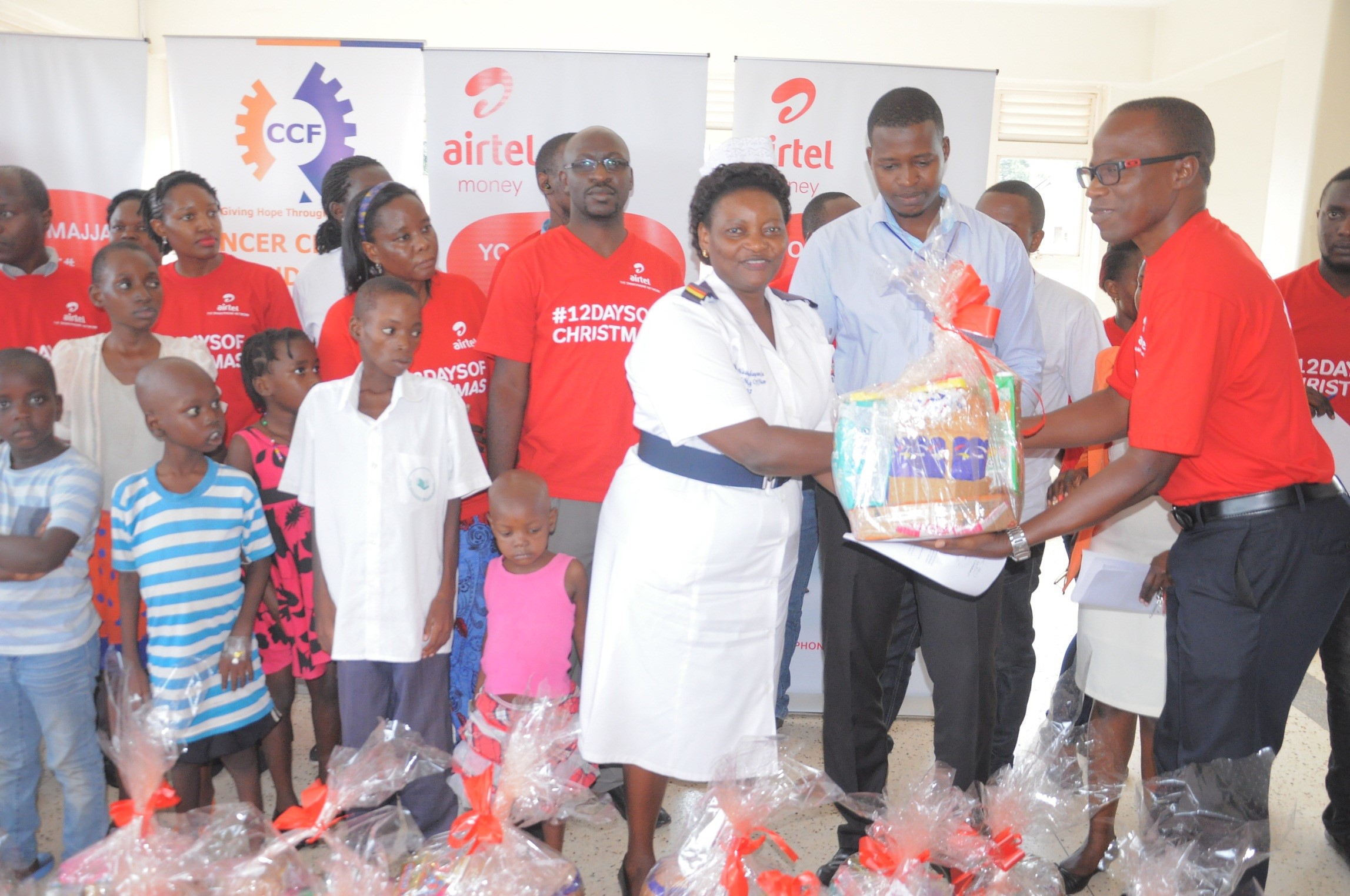 Airtel Uganda Staff Spread Christmas Love to Mulago Cancer Ward