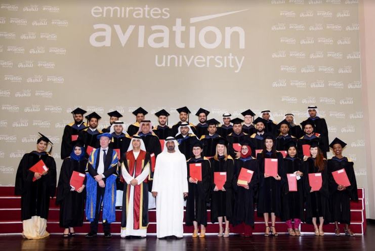 220 Graduate from Emirates Aviation University