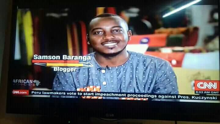 Ugandan Fashion Blogger Samson Baranga Features on CNN 
