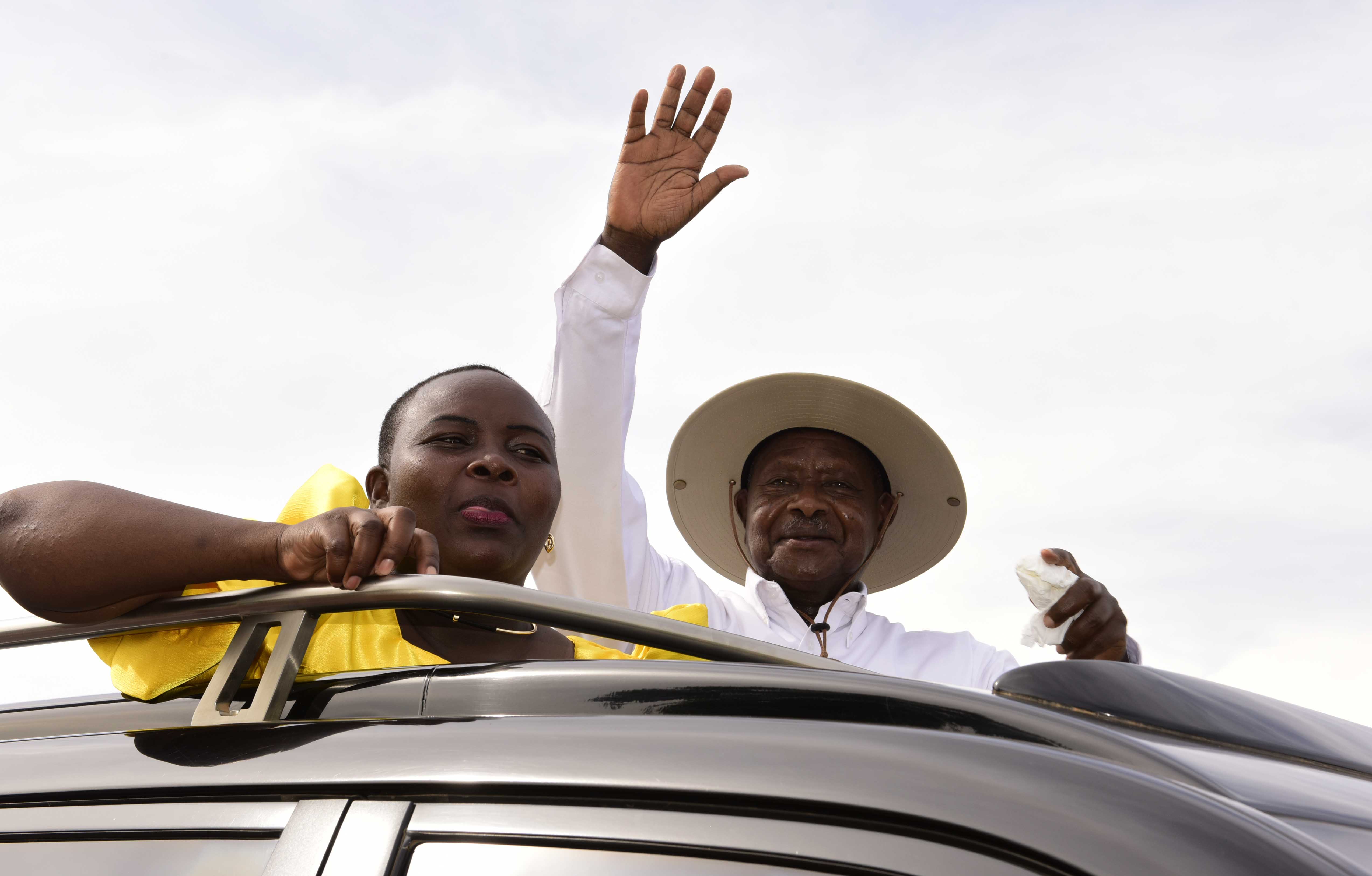 PHOTOS: Museveni Tips Ngora Residents on Development, HIV Prevention