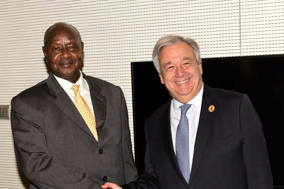 Museveni, UN Boss Guterres Discuss Peace, Stability in Great Lakes Region