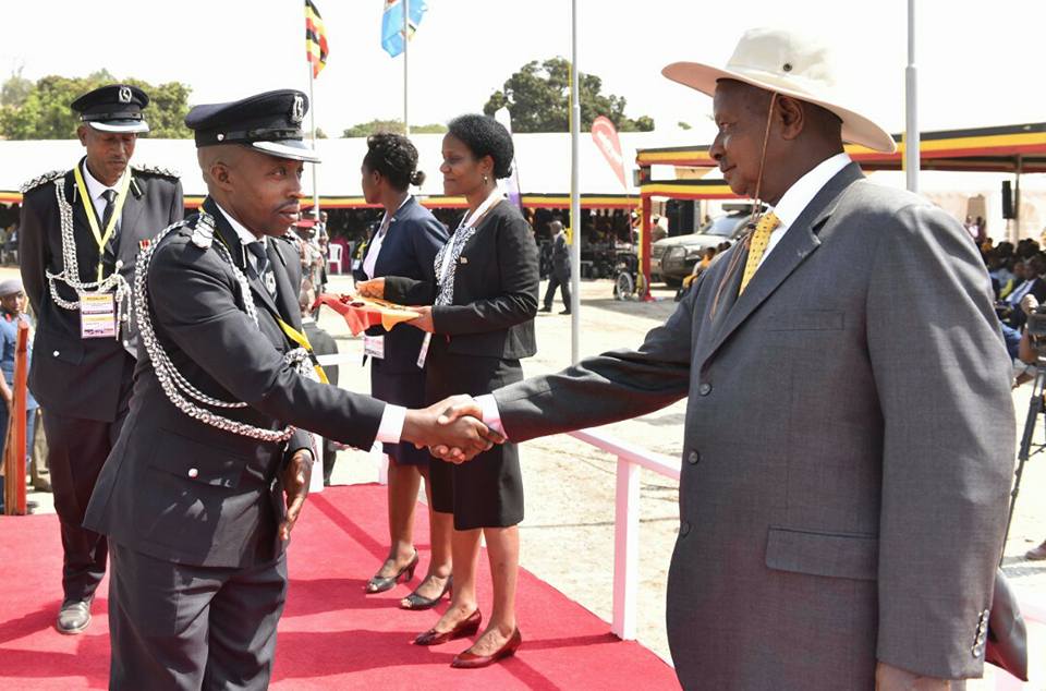 Museveni Awards Over 40 Police Officers With Medals
