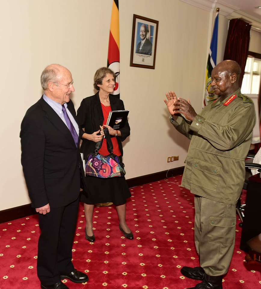 Museveni Meets Former NRA Abductee