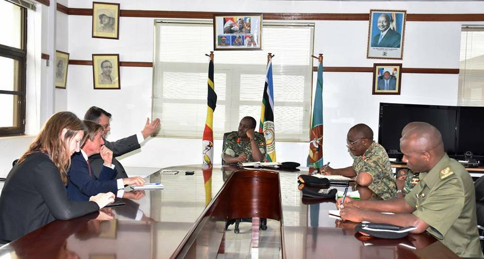 Gen. David Muhoozi Meets UN Secretary General Envoy In DRC Over ADF