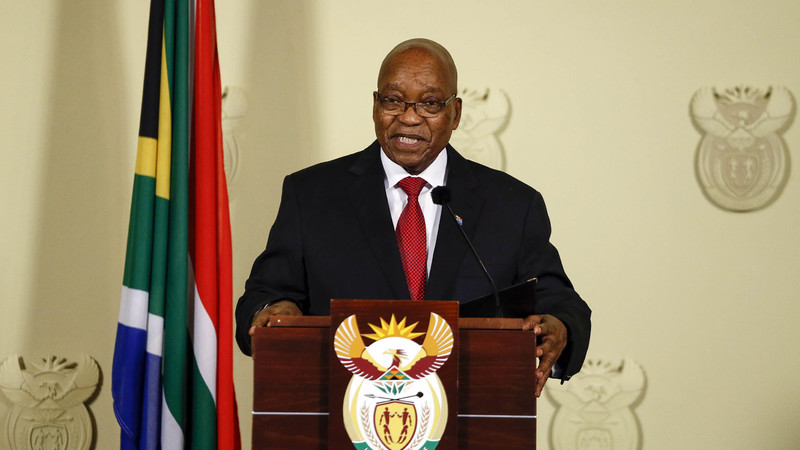 Jacob Zuma Resigns as South African President