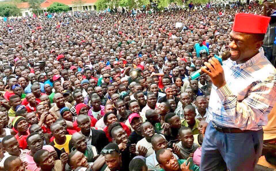 “Vote Paul Mwiru” – Besigye, Bobi Wine Tell Jinja East