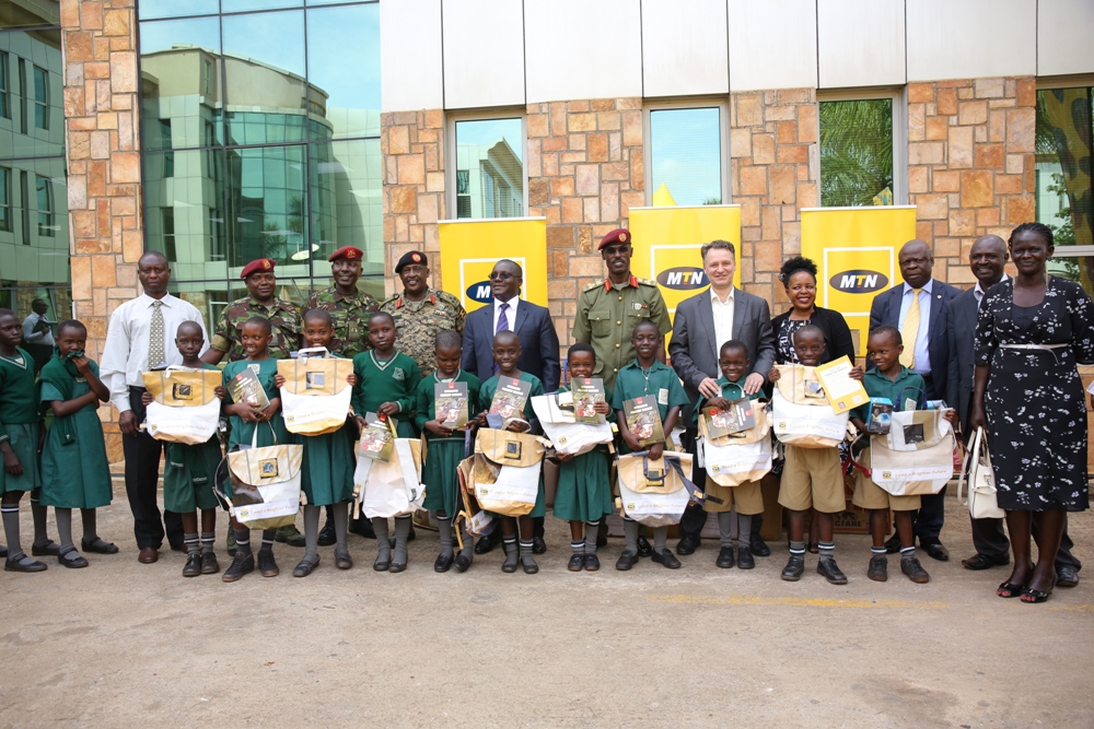MTN Foundation Donates to Army Primary School in Kololo