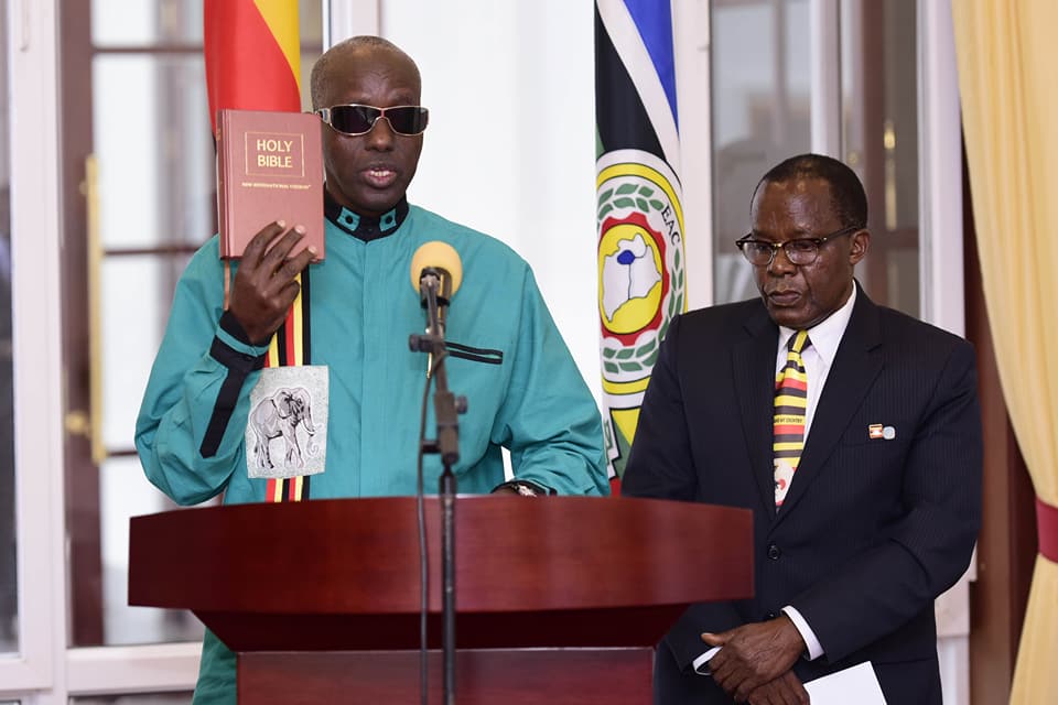 Gen Tumwine is Swears in as Security Minister