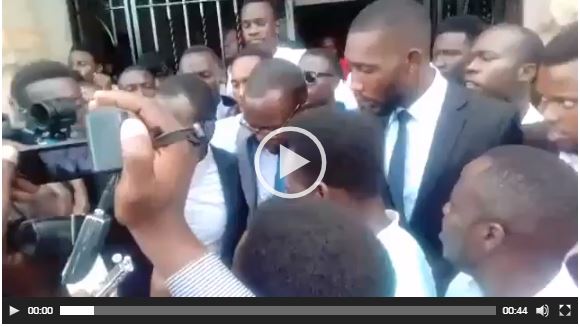 VIDEO: Makerere Students Disrupt Nawangwe–Guild Leaders’ Closed Door Meeting