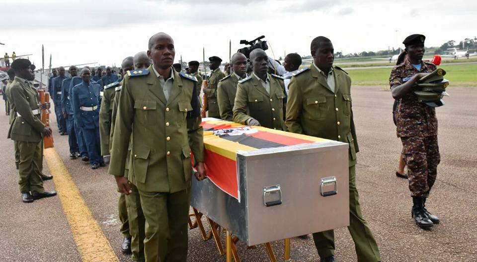 Army Clarifies on Number of UPDF Soldiers Killed in Somalia as 4 Bodies Are Returned