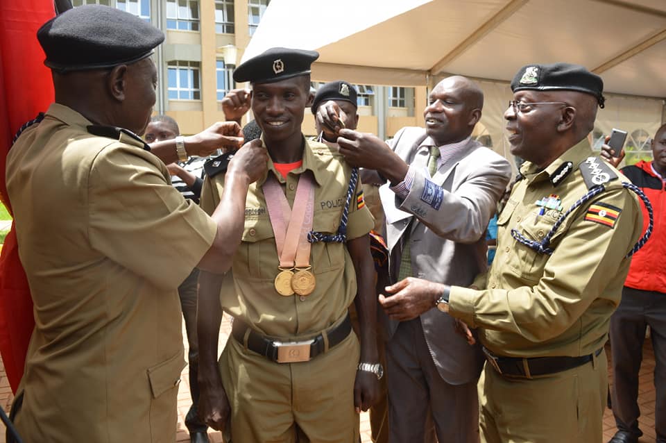 IGP Ochola Promotes Uganda Commonwealth Games Medalists