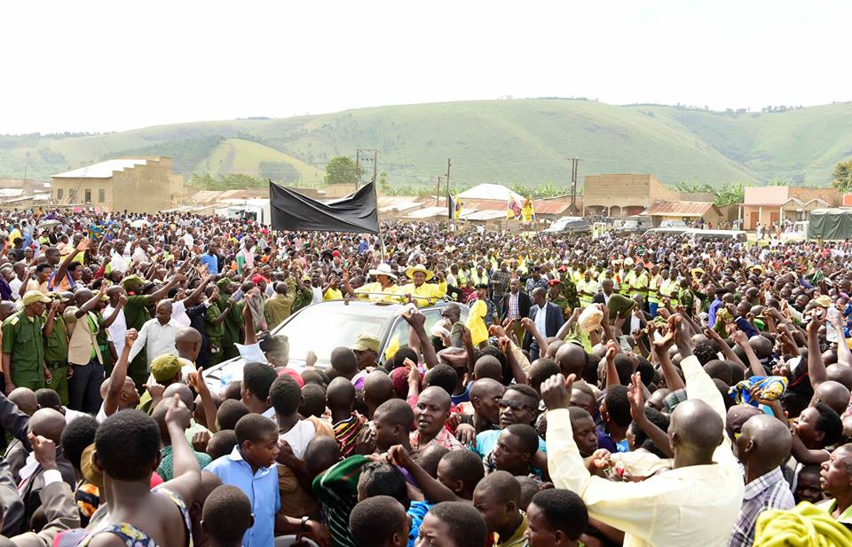 Museveni Hails Janet for Getting Ntungamo District to Support NRM