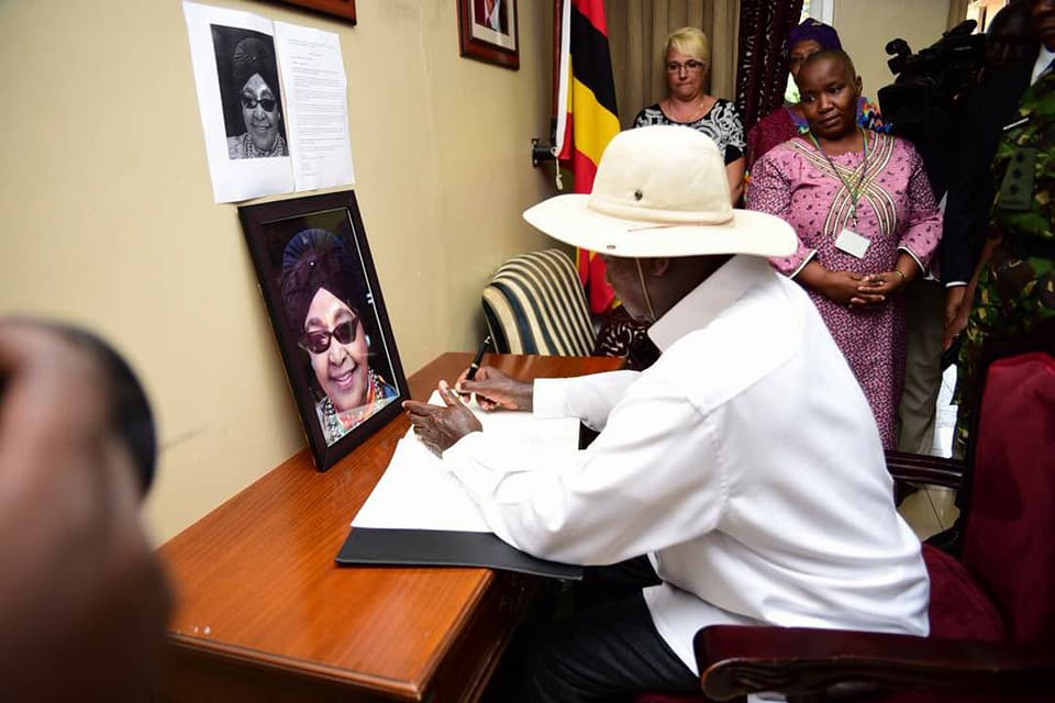 Museveni Eulogizes Winnie Mandela: She Was the Face of the Anti-Apartheid Struggle