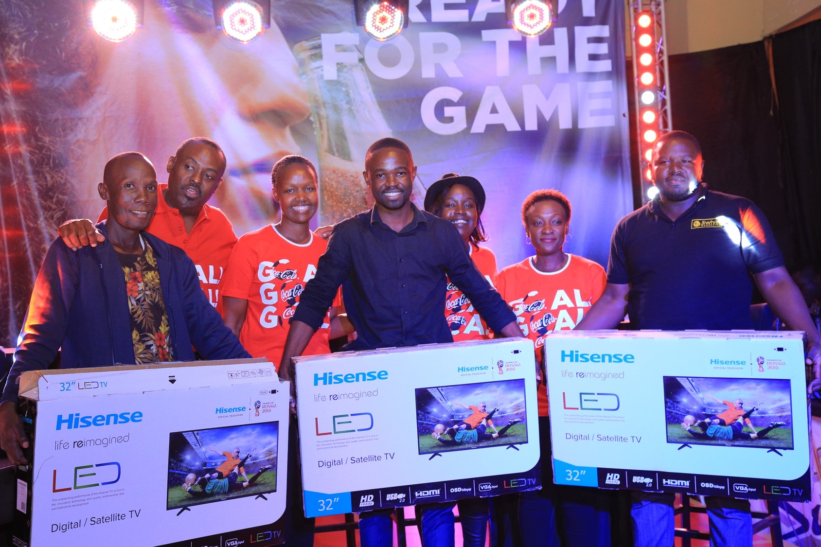PHOTOS: Soccer Fans Win Big as CocaCola Launches Fifa World Cup Tourney
