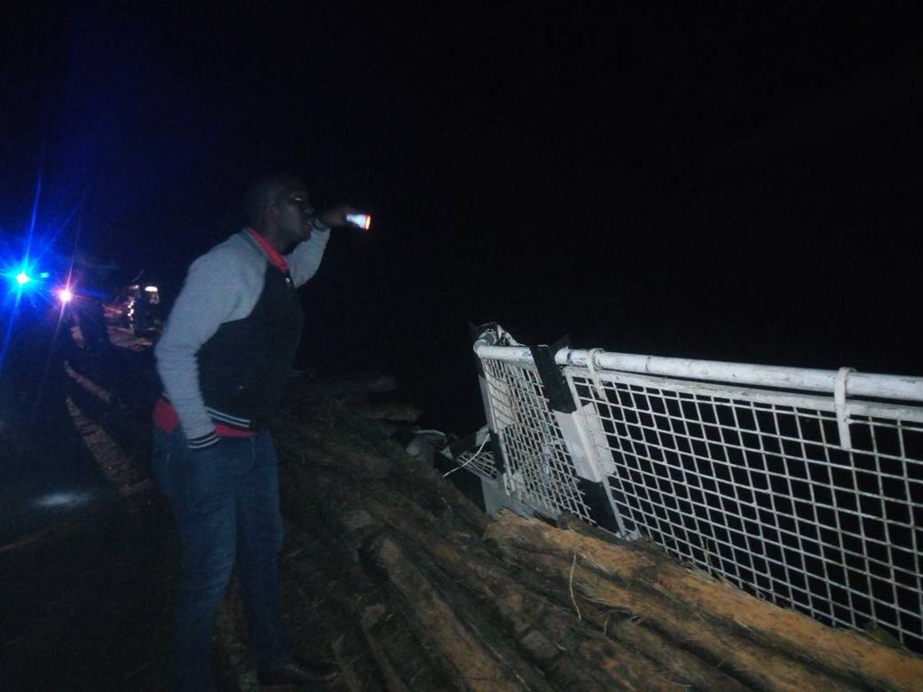 Lorry Plunges Into River Nile at Karuma Bridge