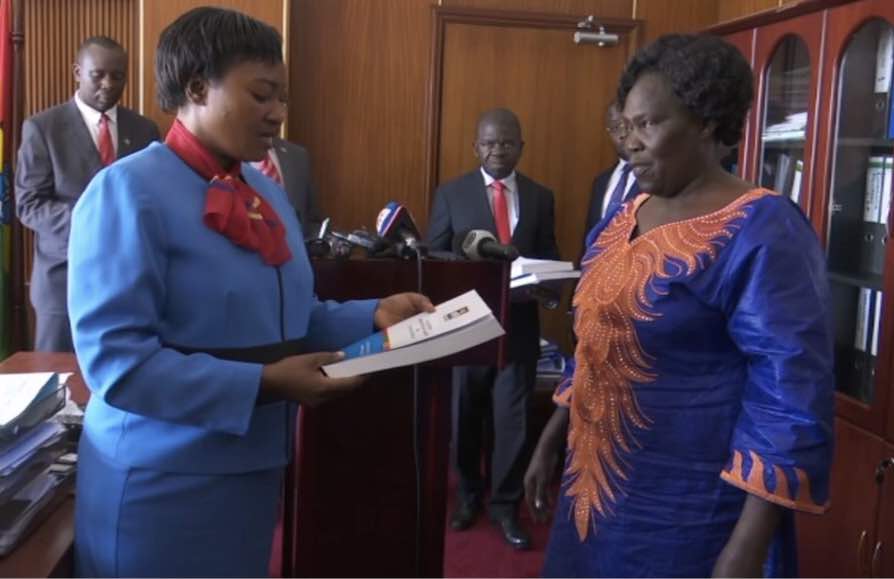 Winnie Kiiza Hands Over as Leader of Opposition in Parliament