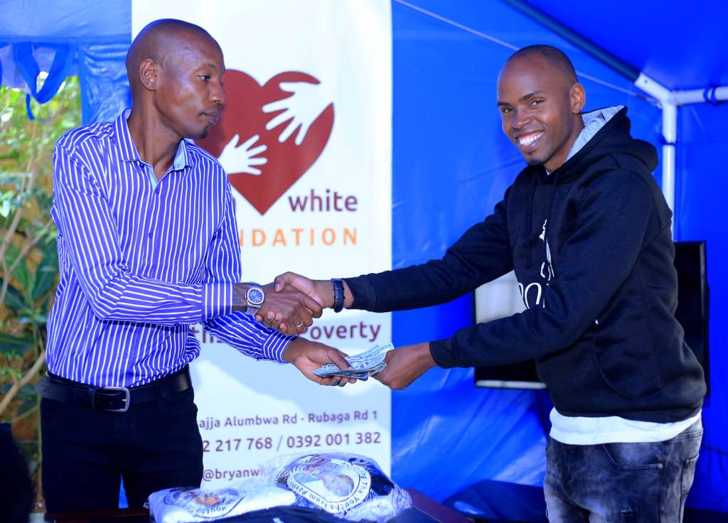 Bryan White Flags Off Comedian Muhangi ahead Of UNAA Convention