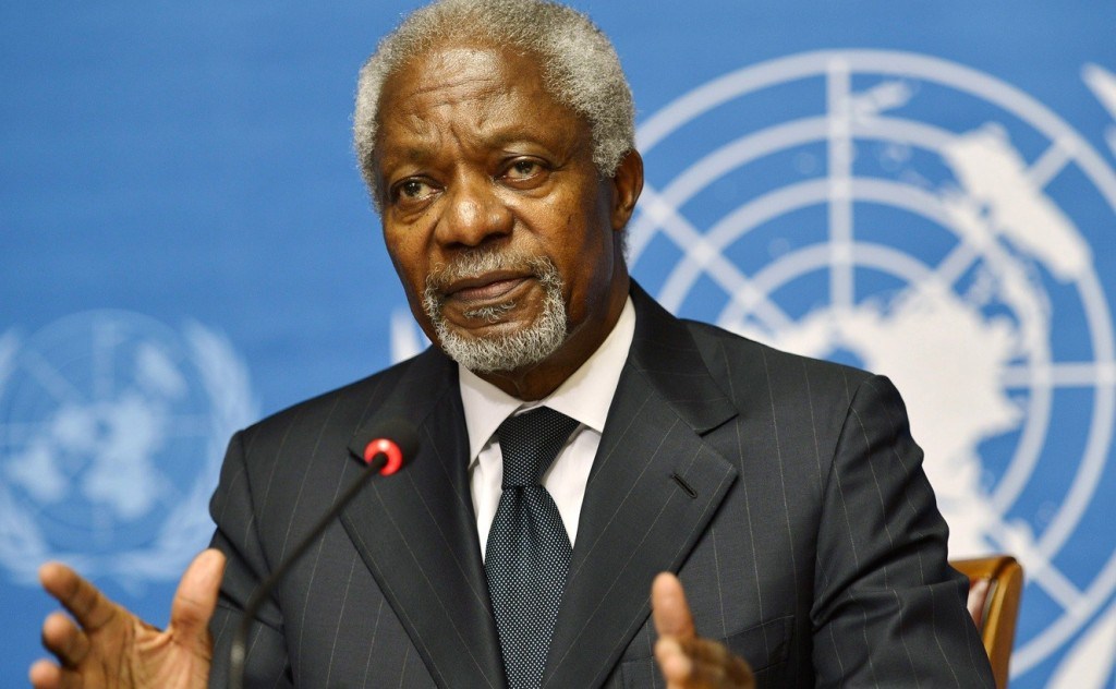 Former UN Secretary General Kofi Annan Dies at 80