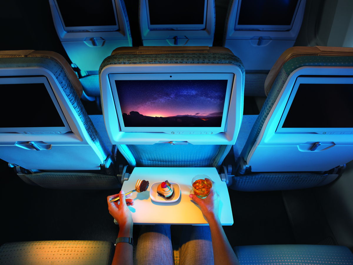 Emirates launches exclusive Food and Wine channels for its award-winning inflight entertainment system.