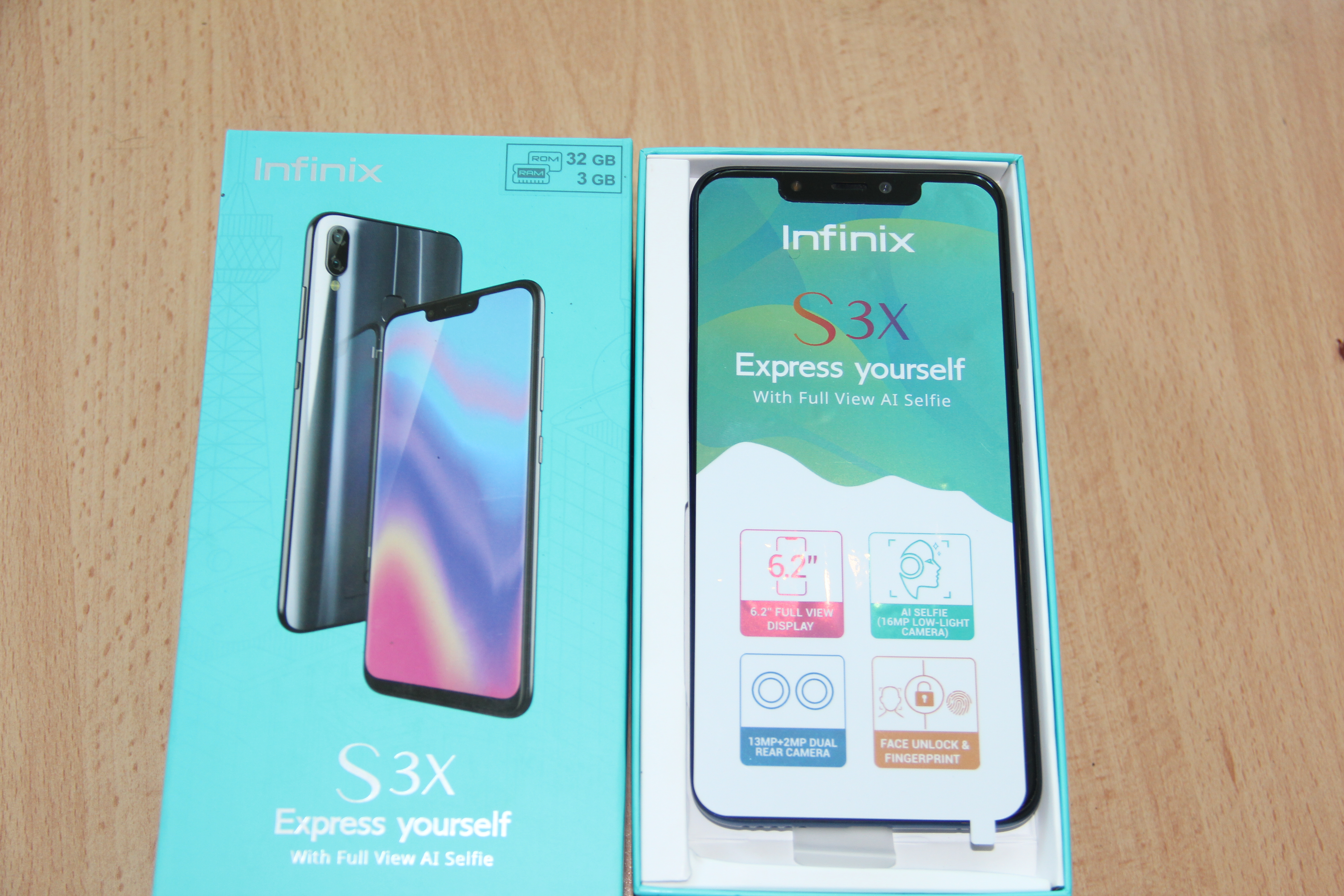 Unboxing and First Impressions of Infinix Hot S3X; What to Expect Inside