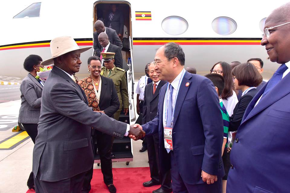 President Museveni in China for FOCAC Summit