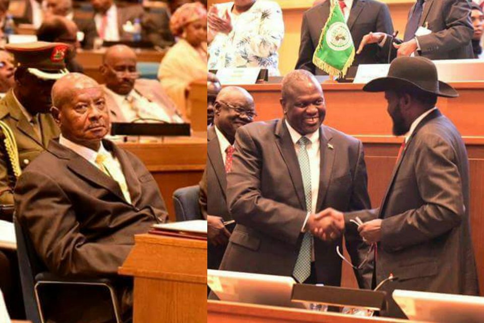 Museveni Witnesses Signing of South Sudan Peace Agreement