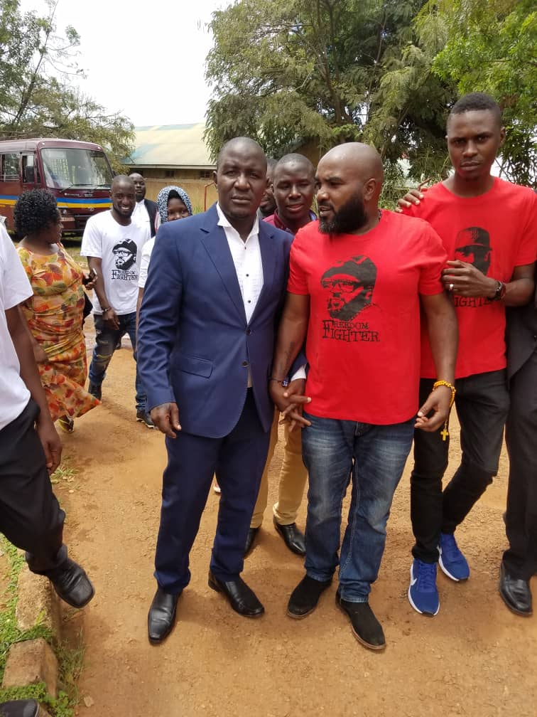 PHOTOS: Bobi Wine Bodyguard Eddie Mutwe Released on Bail