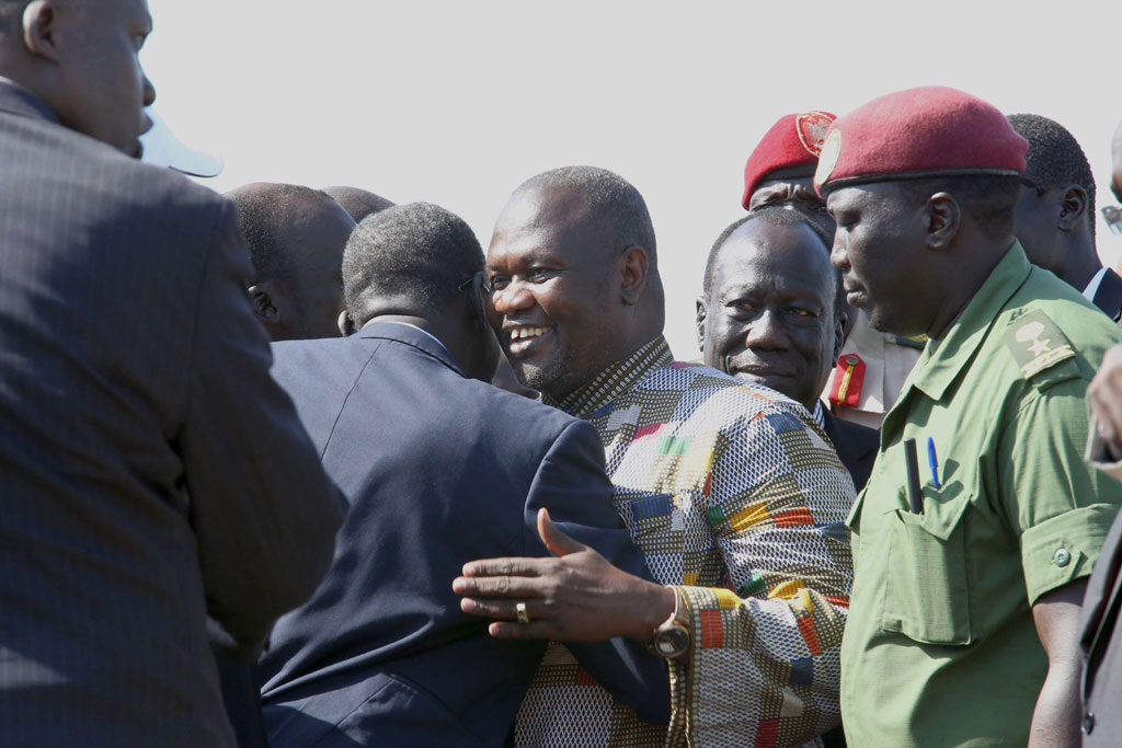 Two Years Later, Machar Back in Juba for Peace Celebration
