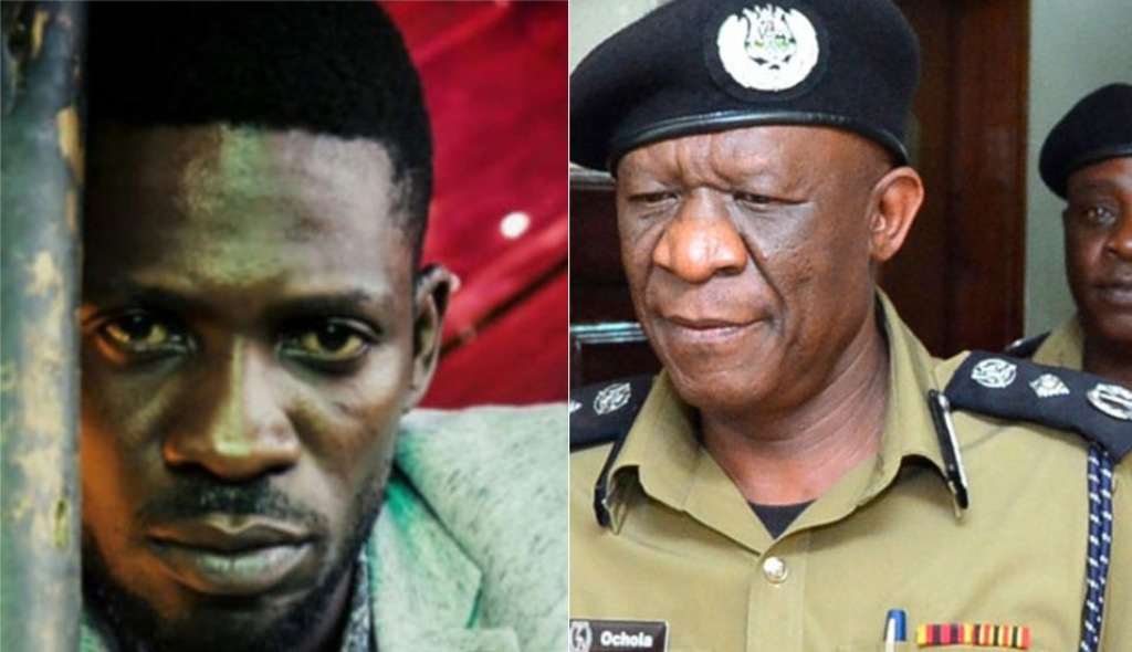 Bobi Wine and Ochola