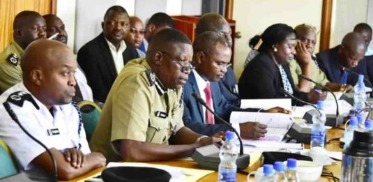 Officials from Uganda Police appear before Public Accounts Committee