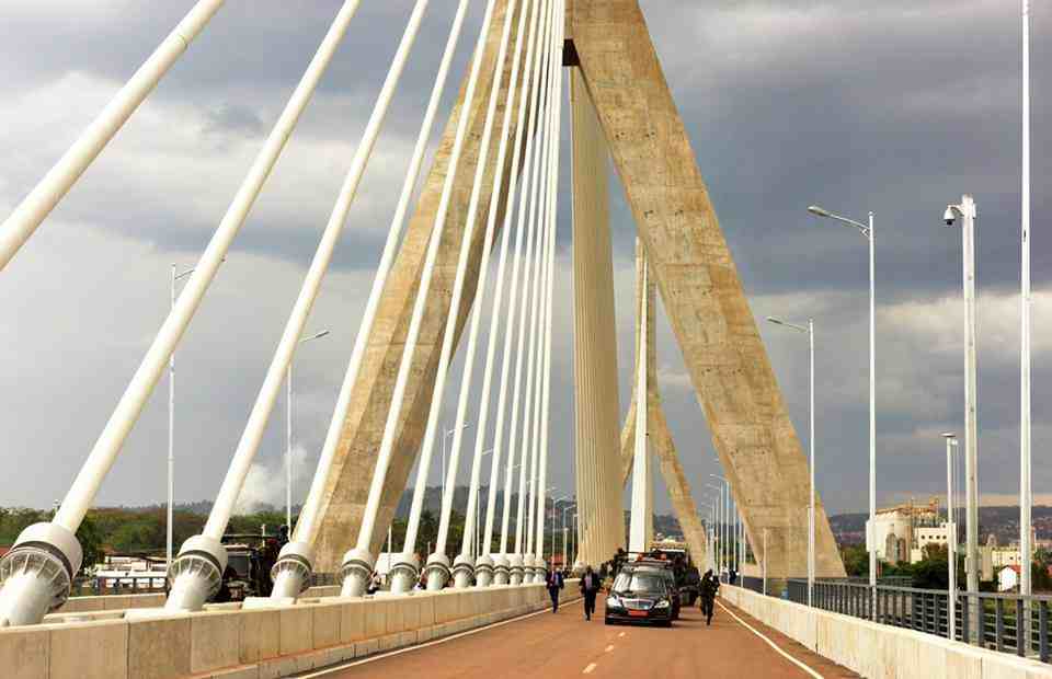 The Source of the Nile Bridge project complete. Courtesy Photo